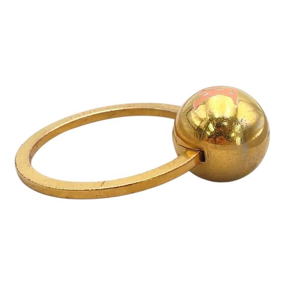 LOUIS VUITTON  Sphere Key Ring Ballerine GD Pink Key Ring W/Box - Picture 3 of 14